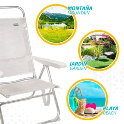 Aktive Beach Aluminum Multi Position Folding Chair -Marine Explorer aktive beach aluminum multi position folding chair 4