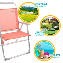 Aktive Beach High Aluminum Folding Chair -Marine Explorer aktive beach high aluminum folding chair 4