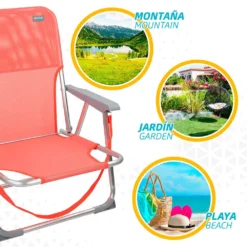 Aktive Beach Low Aluminum Folding Chair -Marine Explorer aktive beach low aluminum folding chair 4