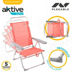 Aktive Beach Low Recliner Aluminum Chair -Marine Explorer aktive beach low recliner aluminum chair 2