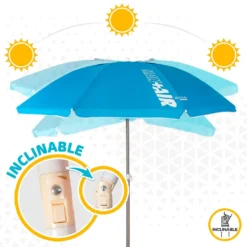 Aktive Beach Umbrella 200cm UV50 Protection -Marine Explorer aktive beach umbrella 200cm uv50 protection 5