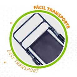 Aktive Fixed Folding Chair 53x47x85 Cm -Marine Explorer aktive fixed folding chair 53x47x85 cm 3