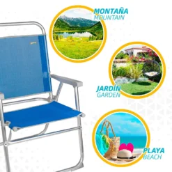 Aktive Fixed Folding Chair 57x51x89 Cm -Marine Explorer aktive fixed folding chair 57x51x89 cm 4