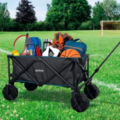 Aktive Foldable Cart With Wheels For Sand 50kg -Marine Explorer aktive foldable cart with wheels for sand 50kg 4