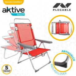 Aktive Folding Chair Multi-Position Aluminium 63x57x99 Cm 11 Aktive Folding Chair Multi-Position Aluminium 63x57x99 Cm -Marine Explorer aktive folding chair multi position aluminium 63x57x99 cm 2