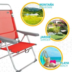 Aktive Folding Chair Multi-Position Aluminium 63x57x99 Cm 13 Aktive Folding Chair Multi-Position Aluminium 63x57x99 Cm -Marine Explorer aktive folding chair multi position aluminium 63x57x99 cm 4