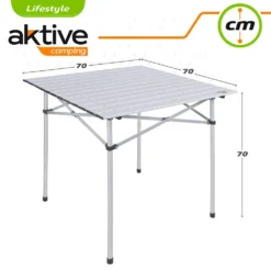Aktive Folding Table 70x70x70 Cm -Marine Explorer aktive folding table 70x70x70 cm 5