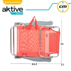 Aktive Low Folding Chair Multi-Position Aluminium 48x54x82.5 Cm -Marine Explorer aktive low folding chair multi position aluminium 48x54x82.5 cm 13