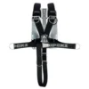 Deluxe Webbed Harness/SS Backplate -Marine Explorer apeks deluxe webbed harness ss backplate