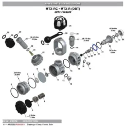 Diaphragm Clamp Finned First Stage MTX-RC