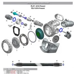 Over Mould Purge Button Second Stage XL4+