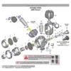 Removable HP Valve Seat First Stage -Marine Explorer apeks removable hp valve seat first stage