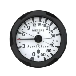 AQUALUNG NS114114 60 M Depth Gauge