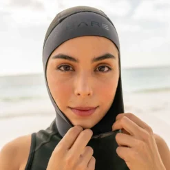 BARE Exowear Vest With Hood Unisex -Marine Explorer bare exowear vest with hood unisex 8