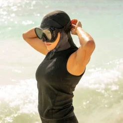 BARE Exowear Vest With Hood Unisex -Marine Explorer bare exowear vest with hood unisex 9