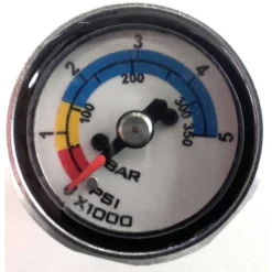 Mini Pressure Gauge 350 Bar -Marine Explorer best divers mini pressure gauge 350 bar 2