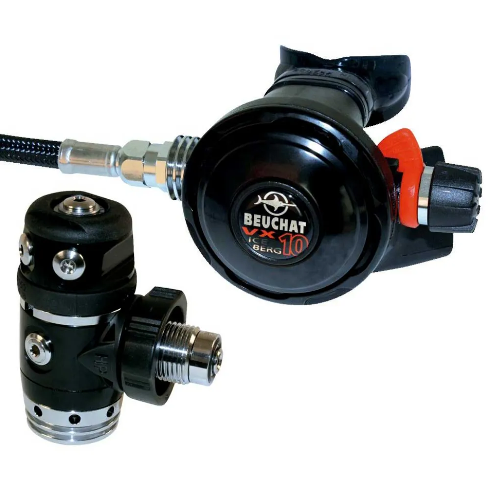 BEUCHAT VX 10 Iceberg Cool Water DIN Regulator Set 3 BEUCHAT VX 10 Iceberg Cool Water DIN Regulator Set