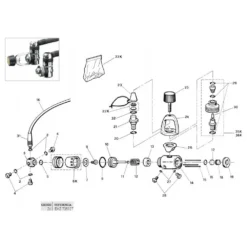 CRESSI AC9-AC10 First Stage Stirrup Steat