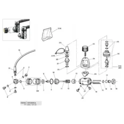 CRESSI AC9 Intermediate Pressure Regulation Disc