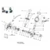 CRESSI Air Passage Screw Rotating Turret AC10