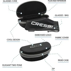 CRESSI Bahia Mirror Polarized Sunglasses -Marine Explorer cressi bahia mirror polarized sunglasses 2