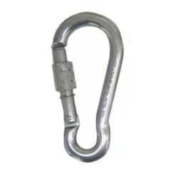 CRESSI Carabiner With Nut AISI 316