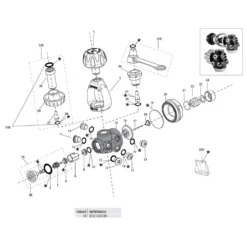 CRESSI Disk Push Pin T10