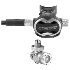 CRESSI Master Chrome T10 SC DIN 300 Regulator Set