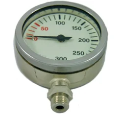 Pressure Gauge Steel/Crystal DIR 300 Bar 63 Mm