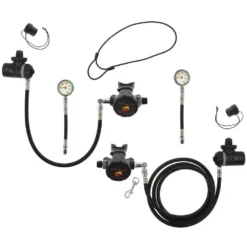 XT1/XT2 Sidemount RL DIN BAR Regulator Kit