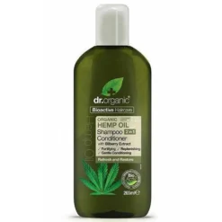Dr Organic Hemp Oil Shampoo & Conditioner 265ml