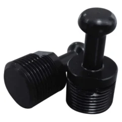 Plastic Threaded Bush With Inserts 2 Pieces