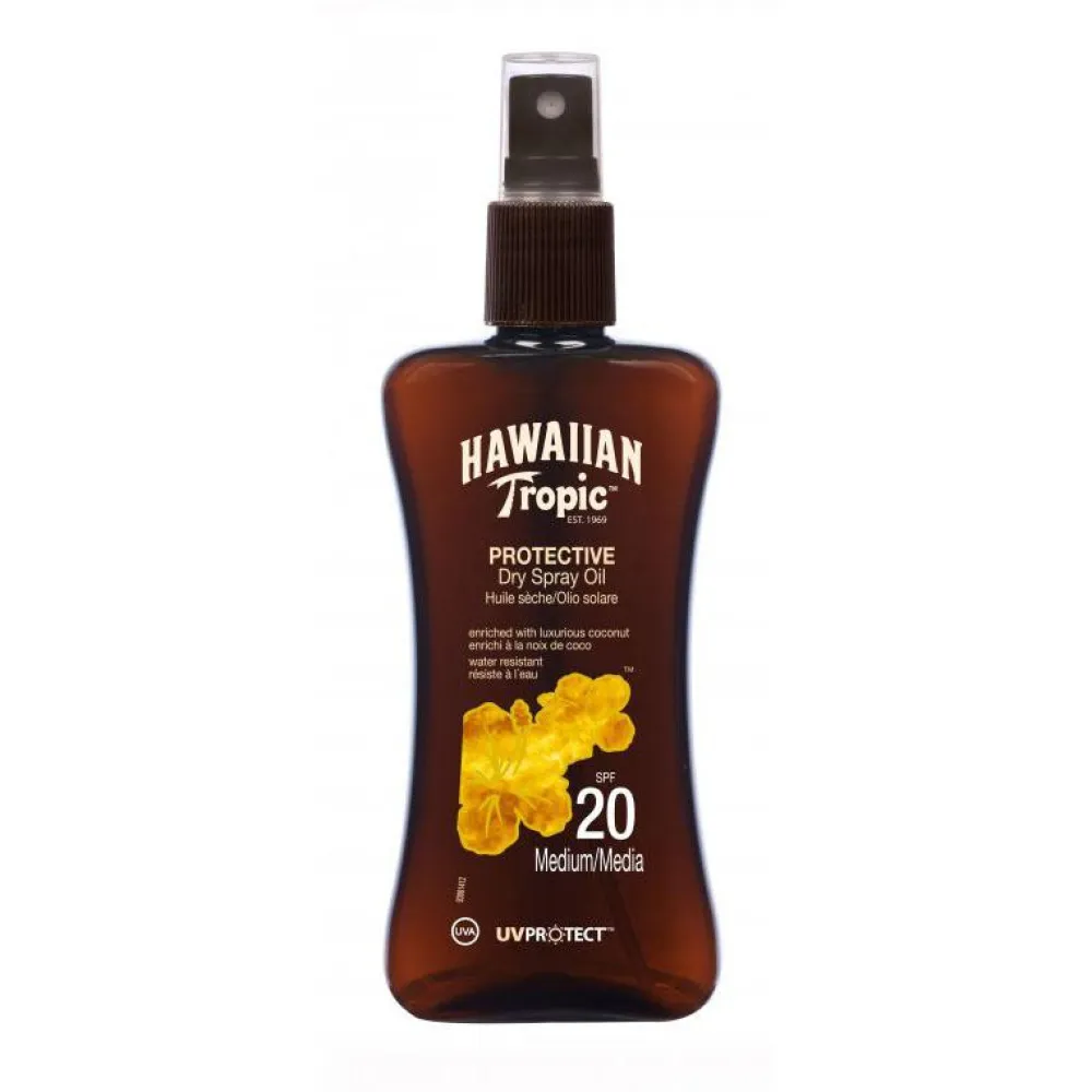 Hawaiian Tropic Protective Dry Oil 200ml 3 Hawaiian Tropic Protective Dry Oil 200ml