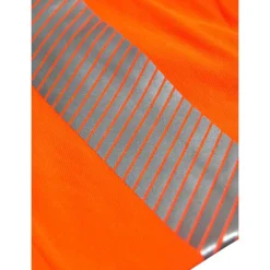 UV High Visible T-Shirt V-Neck Kl.2 Man -Marine Explorer iq uv uv high visible t shirt v neck kl.2 man 4