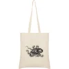 Psychedelic Octopus Tote Bag