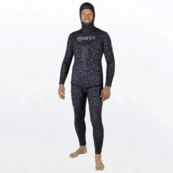 Spearfishing Jacket Polygon Black 5 Mm -Marine Explorer mares pure passion spearfishing jacket polygon black 5 mm 3