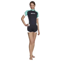 Mares Rash Guard Trilastic She Dives Short Sleeve T-Shirt Woman