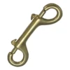 Double End Brass Snap Hook 90 Mm -Marine Explorer metalsub double end brass snap hook 90 mm