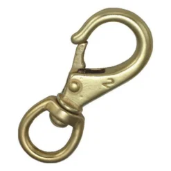 Swivel Brass Snap Hook 90 Mm