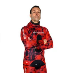 Camo Blood Spearfishing Jacket 5 Mm -Marine Explorer picasso camo blood spearfishing jacket 5 mm 2