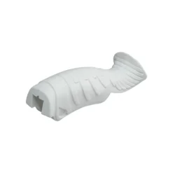 Ergonomic Rubber Butt White