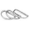Weld Stainless Steel Ring D Shaped 50x30