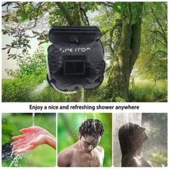 Portable Solar Shower Faucet Thermometer -Marine Explorer spetton portable solar shower faucet thermometer 5